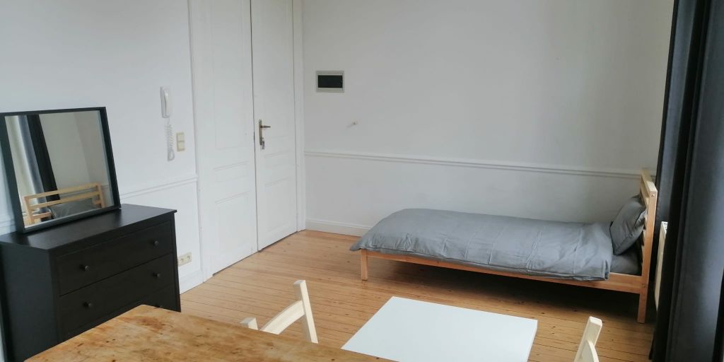 chambre d'un locataire housing first